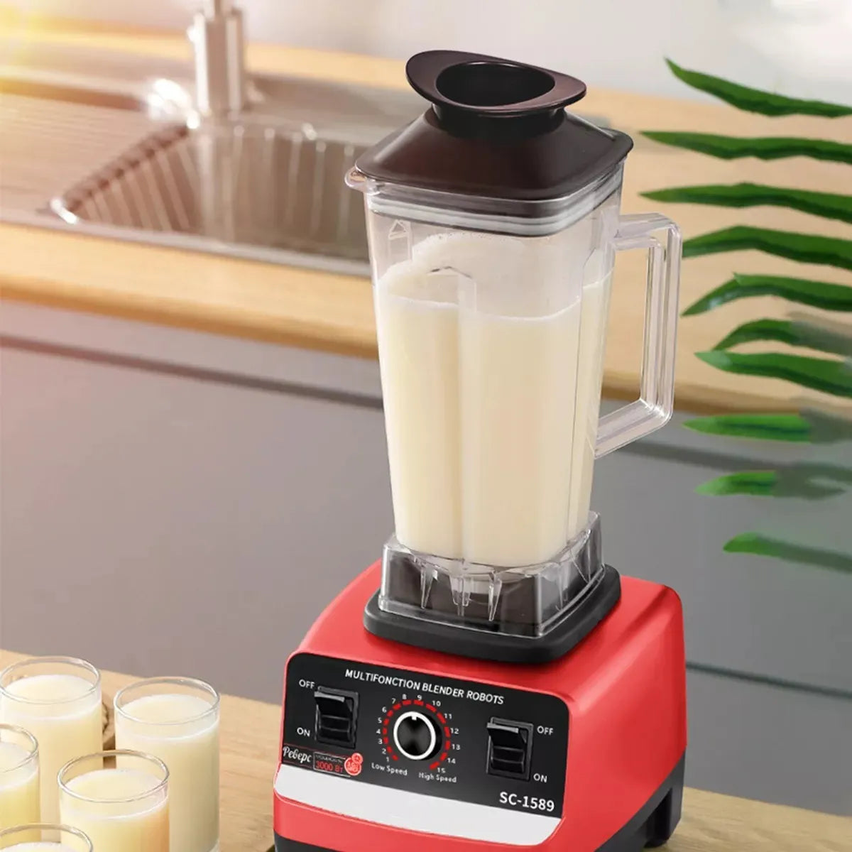 Liquidificador Industrial 4500W 32.000 RPM Profissional (PROMOÇÃO)