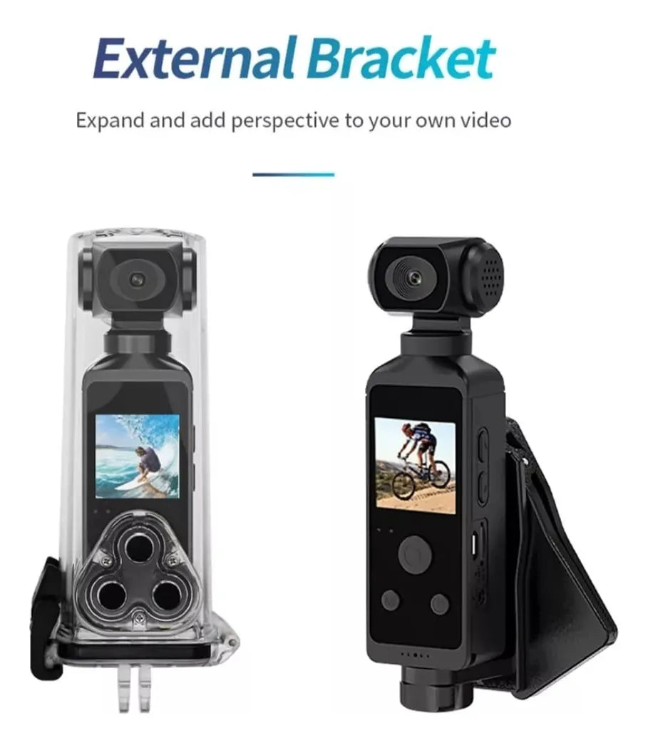Câmera Pocket 360° HD com Tela LCD 1.3" (PROMOÇÃO)